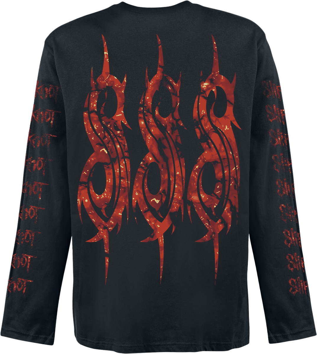 T-shirt manches longues  de Slipknot - Bloody Head - S à XXL - pour Homme - noir - Slipknot - View 2