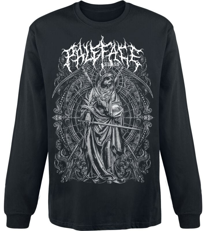 T-shirt manches longues  de Paleface Swiss - Reaper Longsleeve - S à XL - pour Homme - noir - Paleface Swiss