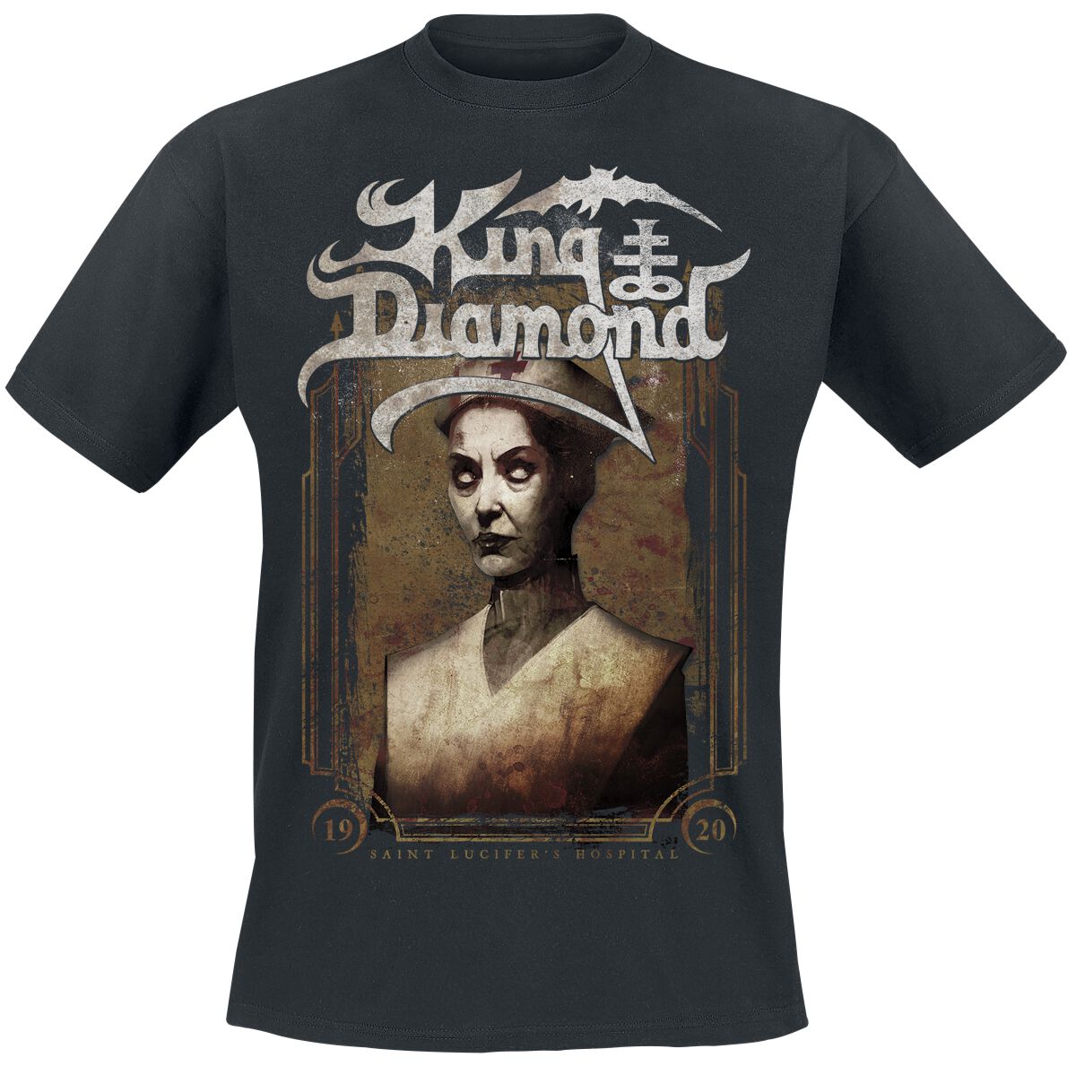 T-Shirt Manches courtes  de King Diamond - Nurse Needle - S à 3XL - pour Homme - noir - King Diamond