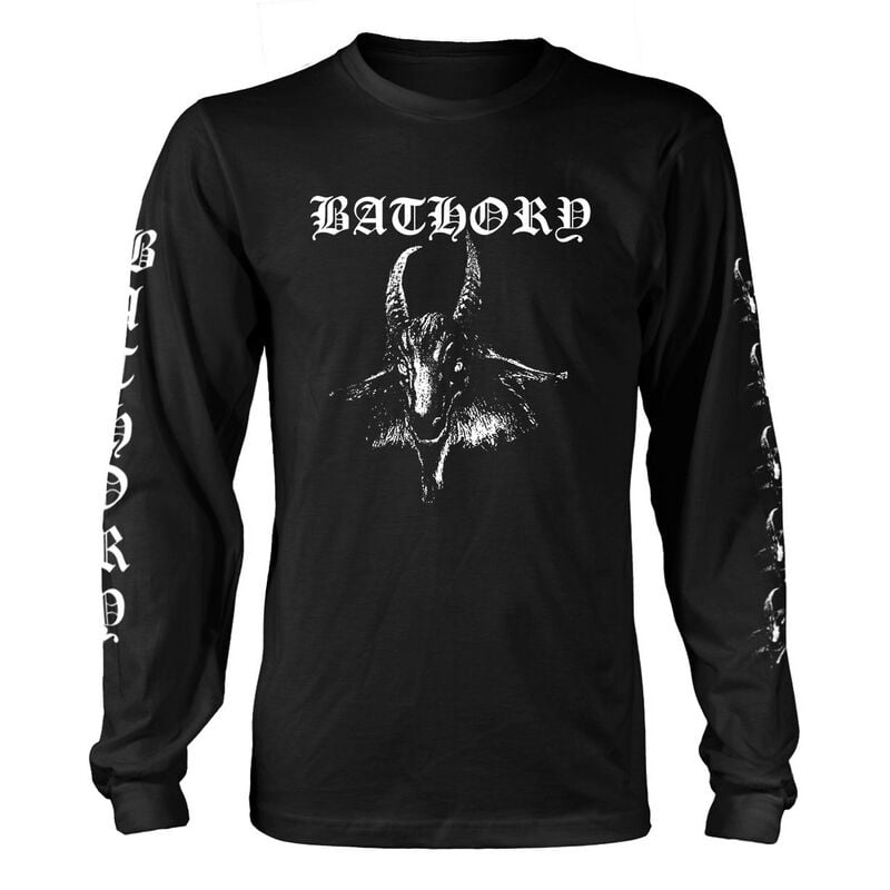 T-shirt manches longues  de Bathory - Goat - S à XXL - pour Homme - noir - Bathory