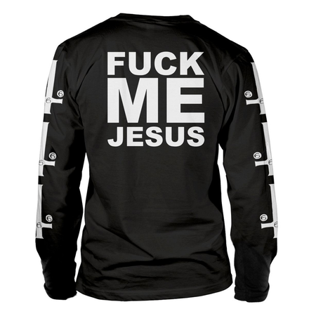 T-shirt manches longues  de Marduk - Fuck me Jesus - S à XL - pour Homme - noir - Marduk - View 2