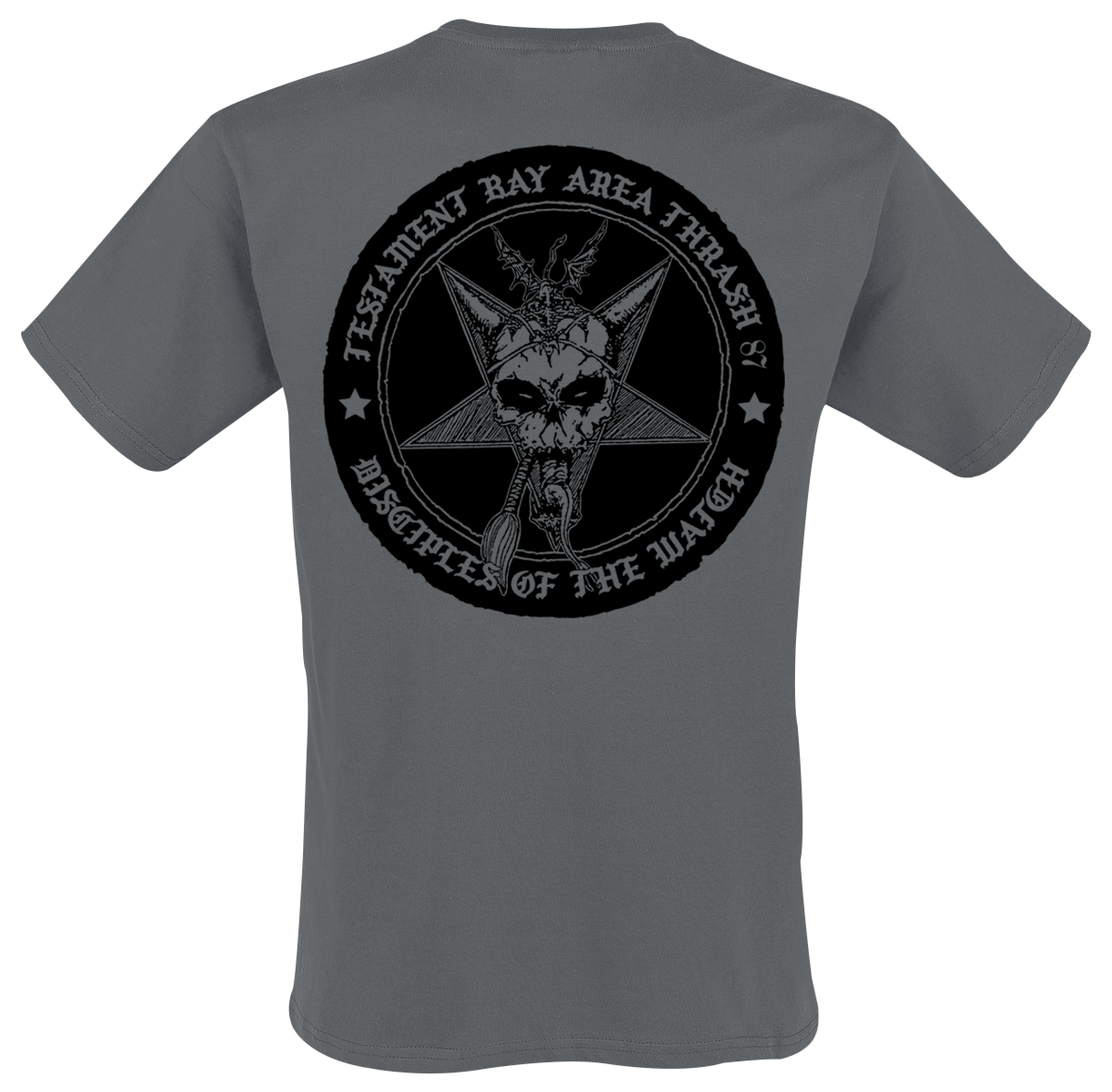 T-Shirt Manches courtes  de Testament - Bay Area Thrash Blackout - S à XXL - pour Homme - anthracite - Testament - View 2