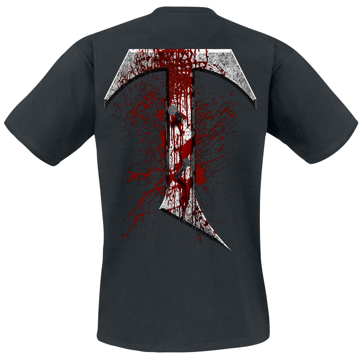 T-Shirt Manches courtes  de Testament - Skull Blood - S à XXL - pour Homme - noir - Testament - View 2