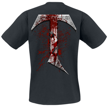 T-Shirt Manches courtes  de Testament - Skull Blood - S à XXL - pour Homme - noir - Testament - View 2