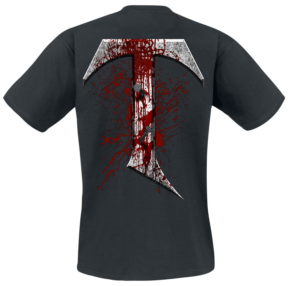 T-Shirt Manches courtes  de Testament - Skull Blood - S à XXL - pour Homme - noir - Testament - View 2