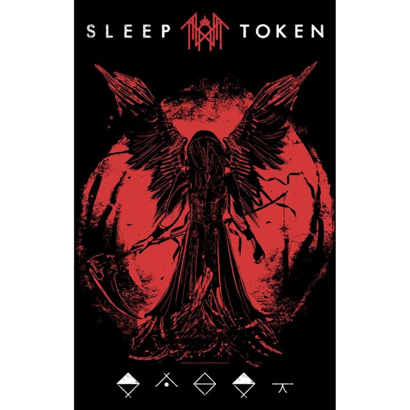 Drapeau  de Sleep Token - Take Me Back To Eden - pour Unisexe - multicolore - Sleep Token