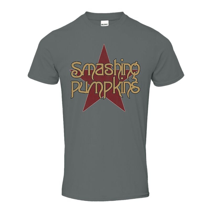 T-Shirt Manches courtes  de Smashing Pumpkins - Star Logo - S à 4XL - pour Homme - gris - Smashing Pumpkins