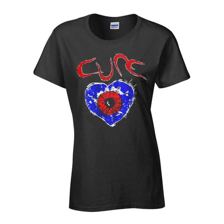 T-Shirt Manches courtes  de The Cure - Wish Tour 92 - S à XXL - pour Femme - noir - The Cure