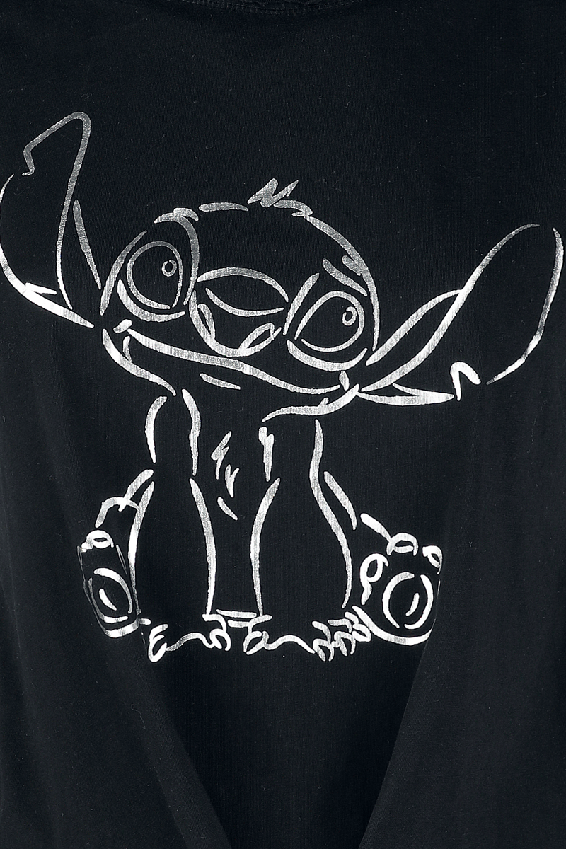 Top Disney de Lilo & Stitch - Stitch - M à 3XL - pour Femme - noir - Lilo & Stitch - View 2