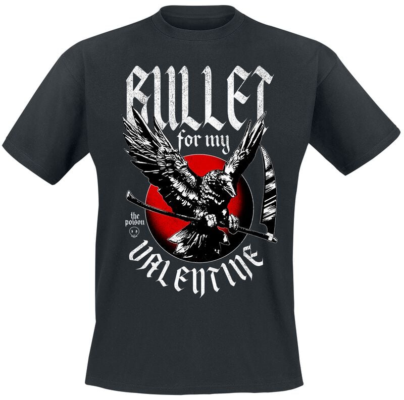 T-Shirt Manches courtes  de Bullet For My Valentine - Eagle Scythe - S à 4XL - pour Homme - noir - Bullet For My Valentine