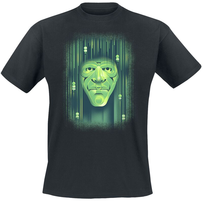 T-Shirt Manches courtes  de Wicked - Emerald City Face - S à 3XL - pour Homme - noir - Wicked