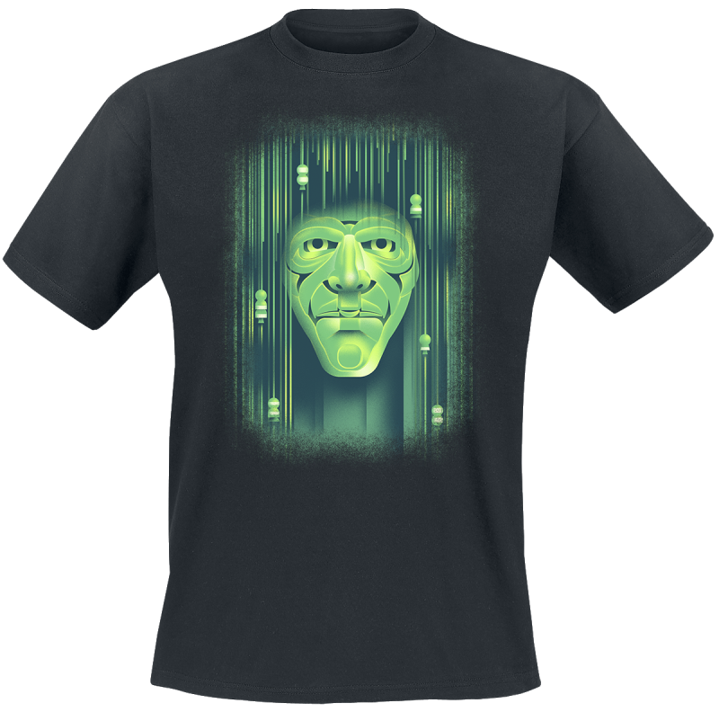 T-Shirt Manches courtes  de Wicked - Emerald City Face - S à 3XL - pour Homme - noir - Wicked - View 2