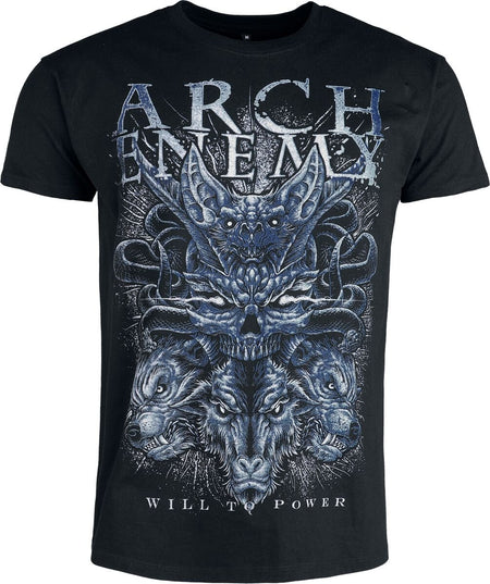 T-Shirt Manches courtes  de Arch Enemy - Will To Power - S à XXL - pour Homme - noir - Arch Enemy