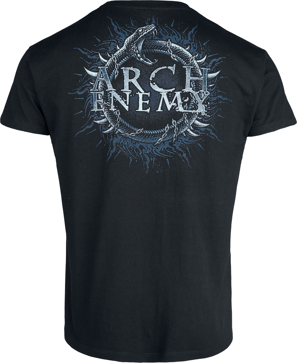 T-Shirt Manches courtes  de Arch Enemy - Will To Power - S à XXL - pour Homme - noir - Arch Enemy - View 2