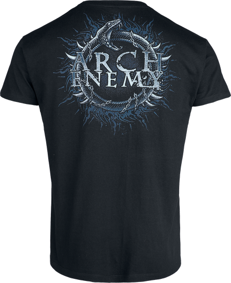 T-Shirt Manches courtes  de Arch Enemy - Will To Power - S à XXL - pour Homme - noir - Arch Enemy - View 2