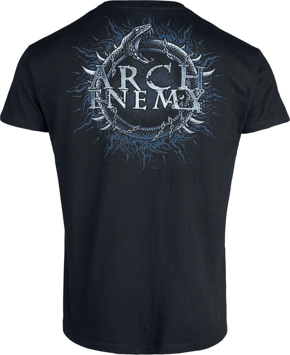 T-Shirt Manches courtes  de Arch Enemy - Will To Power - S à XXL - pour Homme - noir - Arch Enemy - View 2