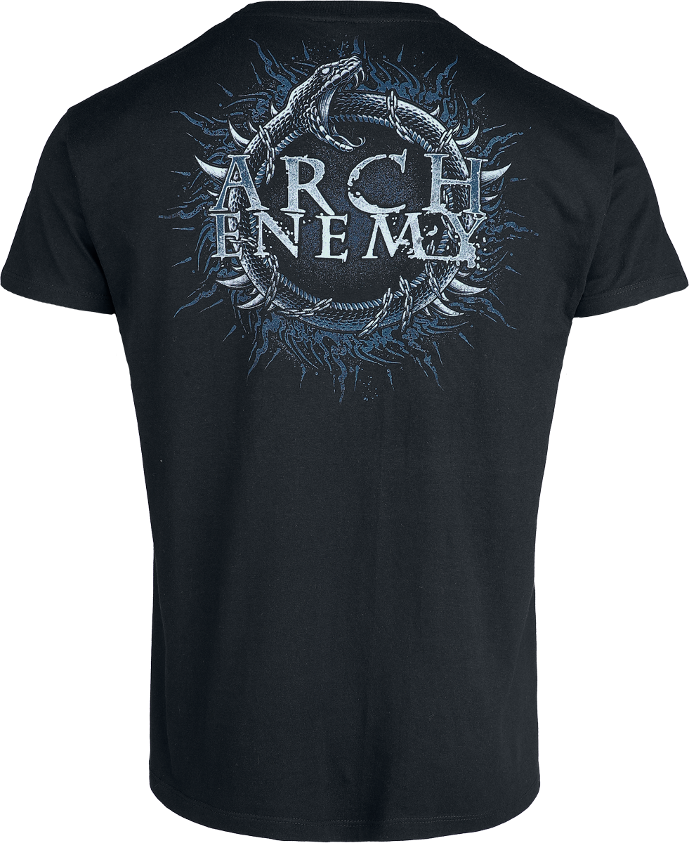 T-Shirt Manches courtes  de Arch Enemy - Will To Power - S à 4XL - pour Homme - noir - Arch Enemy - View 2