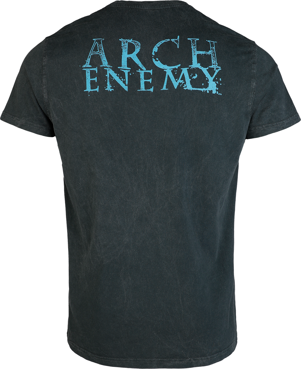 T-Shirt Manches courtes  de Arch Enemy - Saturnine - M à XL - pour Homme - noir - Arch Enemy - View 2