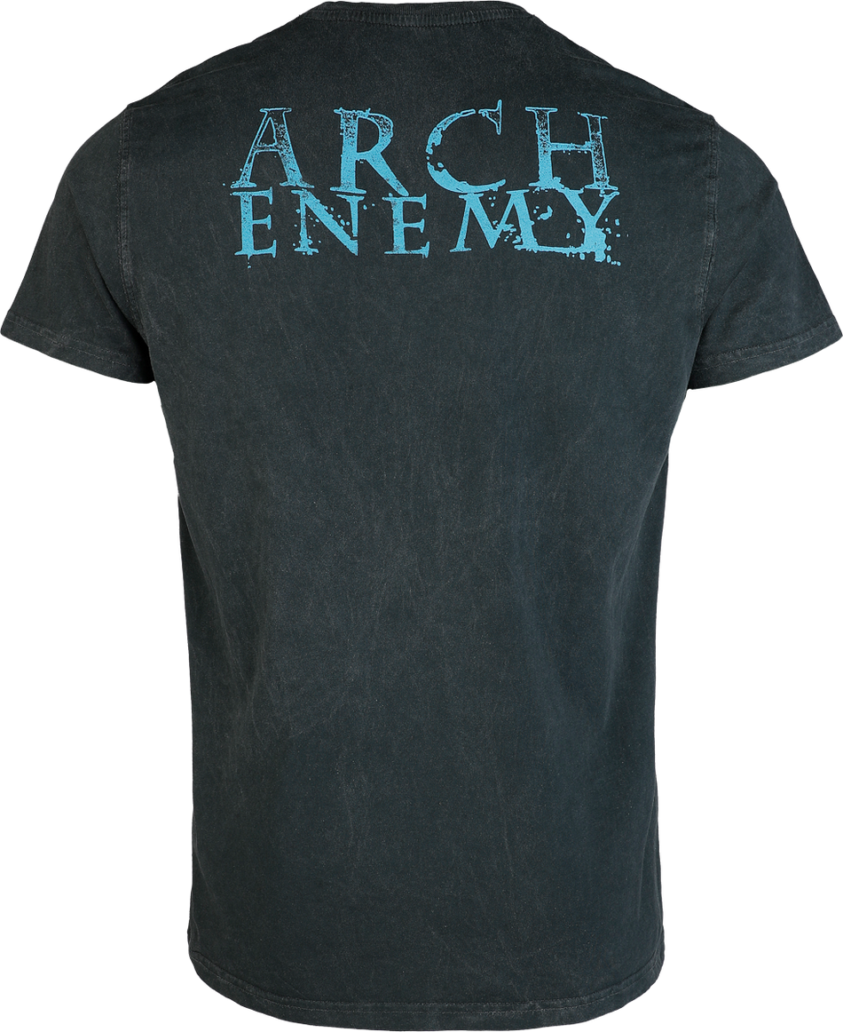 T-Shirt Manches courtes  de Arch Enemy - Saturnine - M à XL - pour Homme - noir - Arch Enemy - View 2