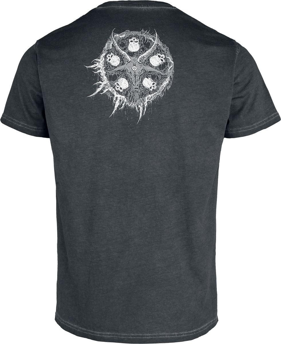 T-Shirt Manches courtes  de Arch Enemy - Symbol Riddick - S à 4XL - pour Homme - anthracite - Arch Enemy - View 2