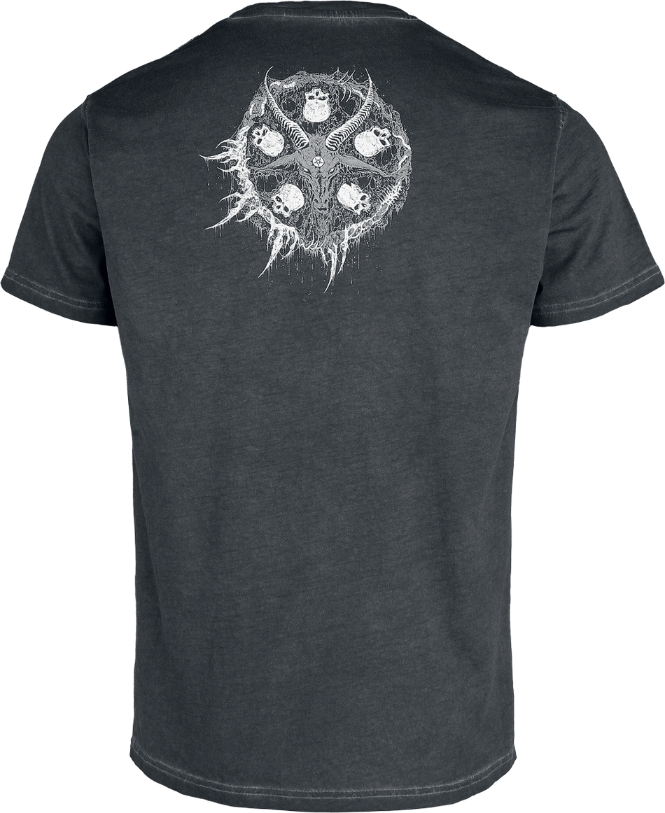 T-Shirt Manches courtes  de Arch Enemy - Symbol Riddick - S à 4XL - pour Homme - anthracite - Arch Enemy - View 2