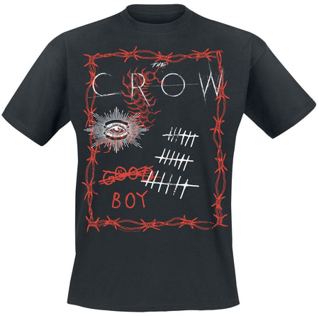 T-Shirt Manches courtes  de The Crow - Tattoo Collage - S à XL - pour Homme - noir - The Crow