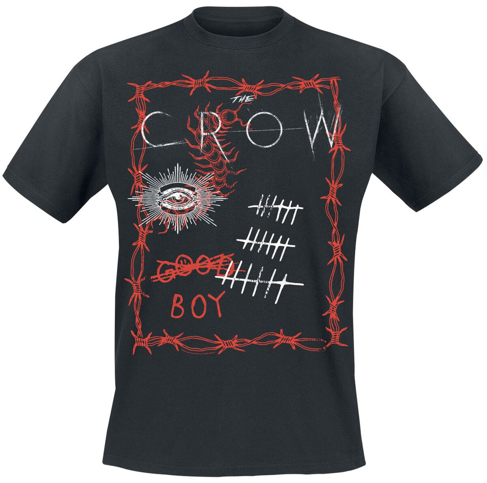 T-Shirt Manches courtes  de The Crow - Tattoo Collage - S à XL - pour Homme - noir - The Crow