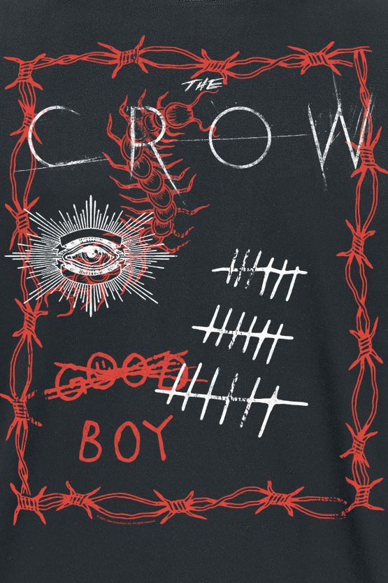 T-Shirt Manches courtes  de The Crow - Tattoo Collage - S à XL - pour Homme - noir - The Crow - View 2