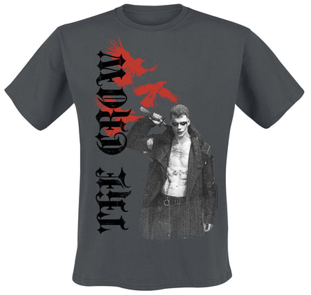 T-Shirt Manches courtes  de The Crow - S à XXL - pour Homme - multicolore - The Crow