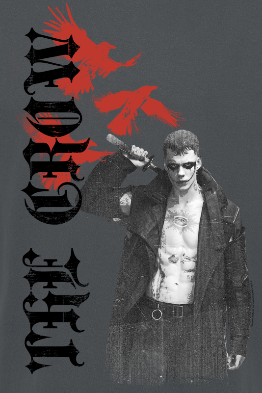 T-Shirt Manches courtes  de The Crow - S à XXL - pour Homme - multicolore - The Crow - View 2