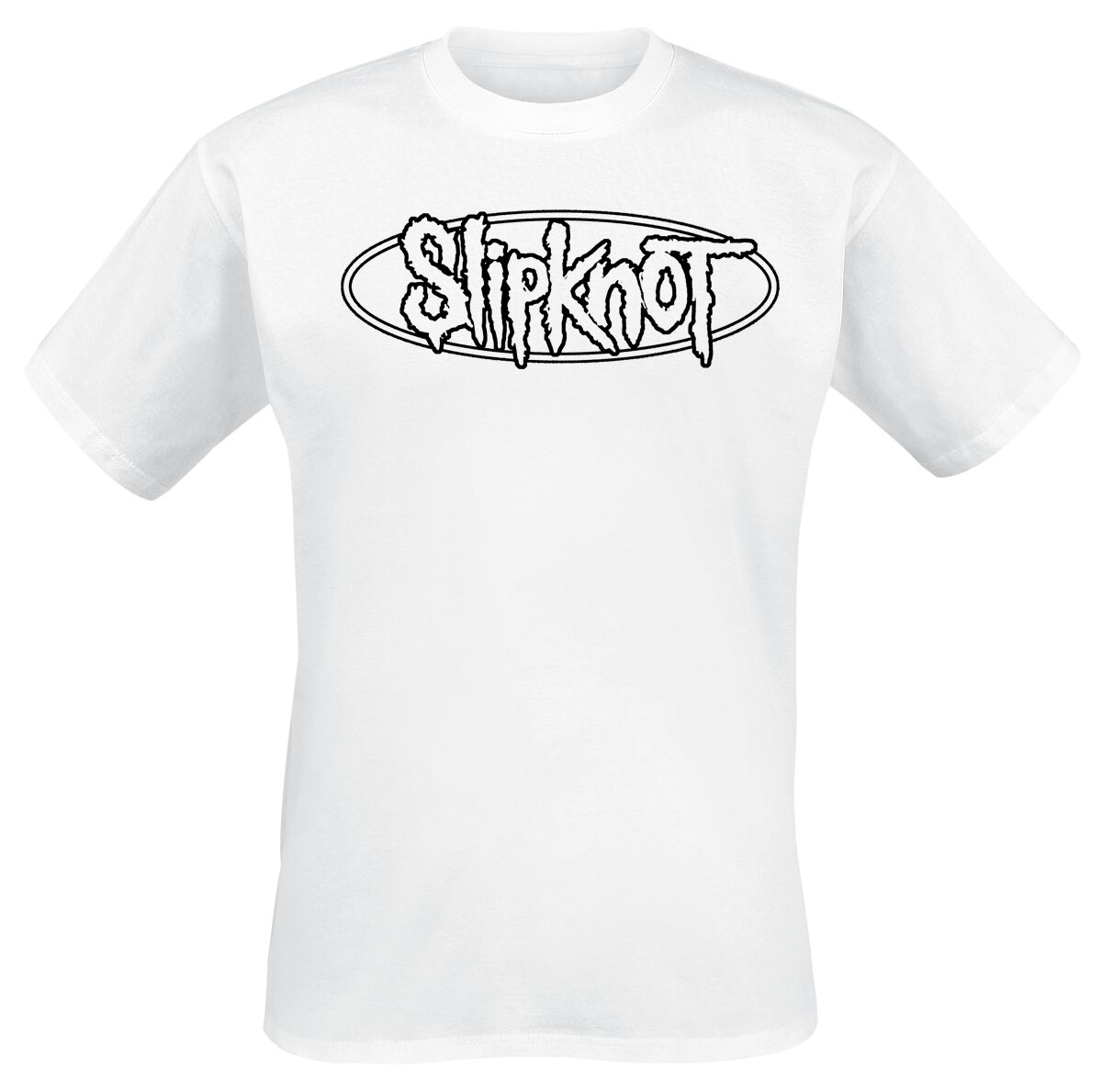 T-Shirt Manches courtes  de Slipknot - Numbers - S à 3XL - pour Homme - blanc - Slipknot