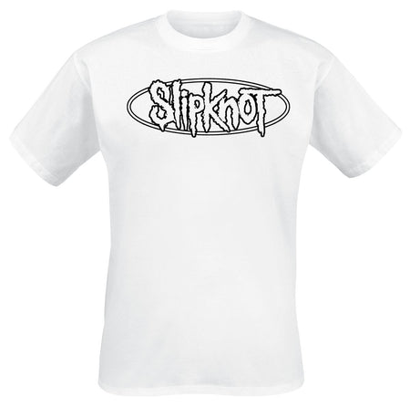 T-Shirt Manches courtes  de Slipknot - Numbers - S à 3XL - pour Homme - blanc - Slipknot