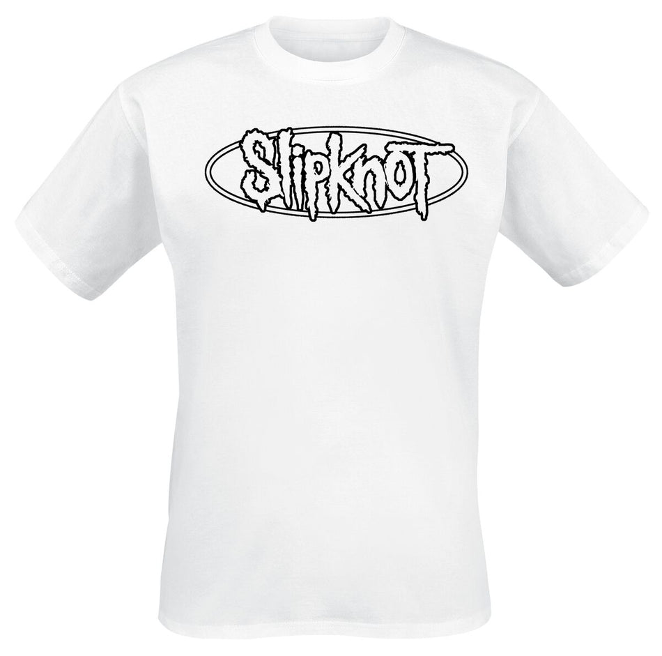 T-Shirt Manches courtes  de Slipknot - Numbers - S à 3XL - pour Homme - blanc - Slipknot