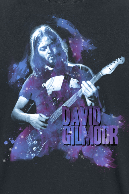 T-Shirt Manches courtes  de David Gilmour - Stardust - S à XL - pour Homme - noir - David Gilmour - View 2