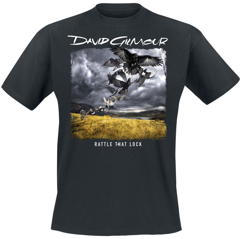 T-Shirt Manches courtes  de David Gilmour - Rattle that lock - S à 3XL - pour Homme - noir - David Gilmour