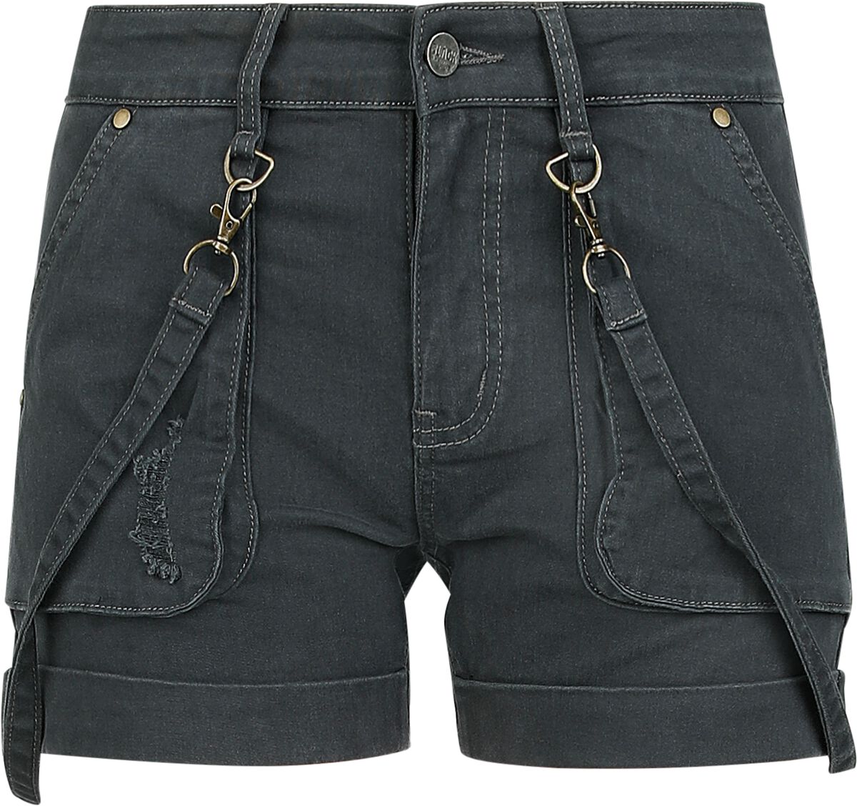 Short  de Black Premium by EMP - 27 à 31 - pour Femme - gris - Black Premium by EMP