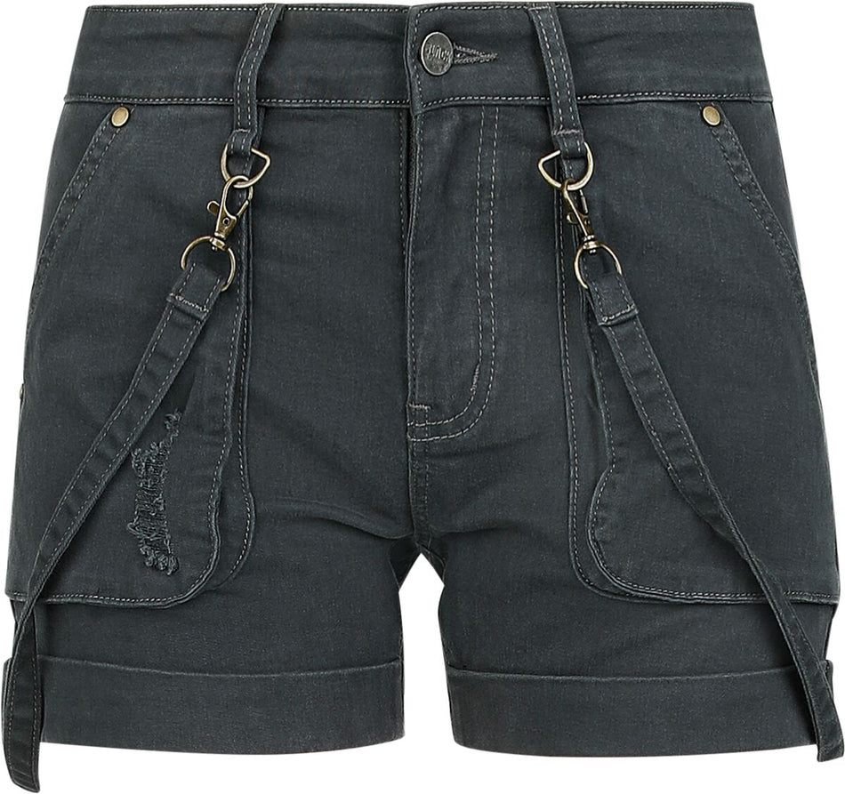 Short  de Black Premium by EMP - 27 à 31 - pour Femme - gris - Black Premium by EMP