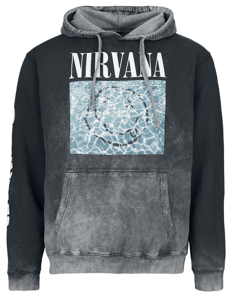 Sweat-shirt à capuche  de Nirvana - Nevermind Stone - S à XXL - pour Homme - anthracite - Nirvana