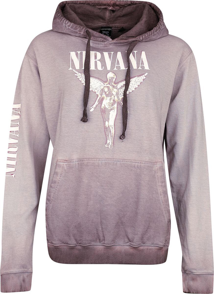 Sweat-shirt à capuche  de Nirvana - Angel - S à XXL - pour Femme - violet - Nirvana