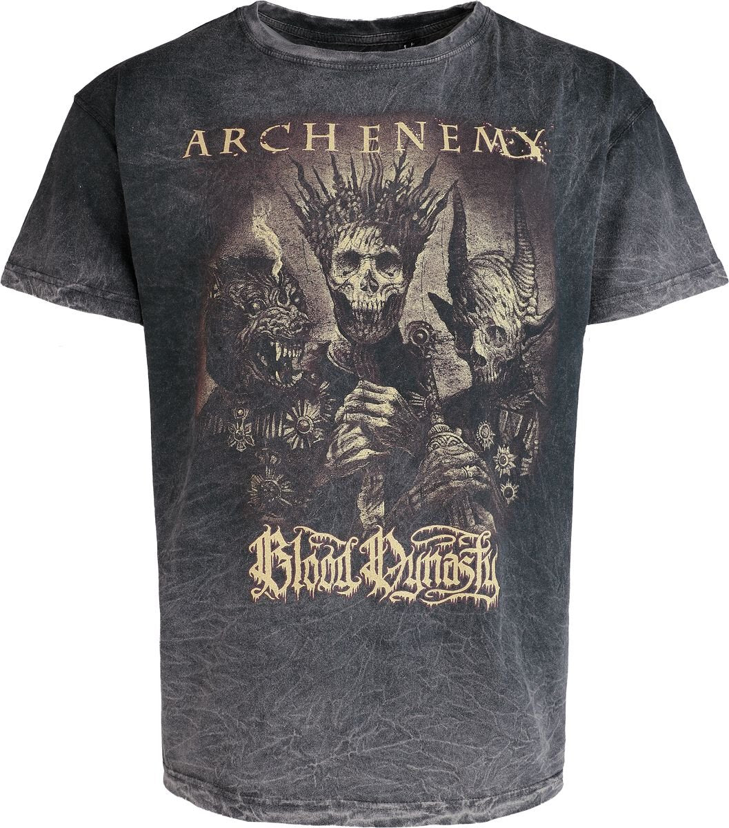 T-Shirt Manches courtes  de Arch Enemy - Trinity - S à 4XL - pour Homme - gris - Arch Enemy