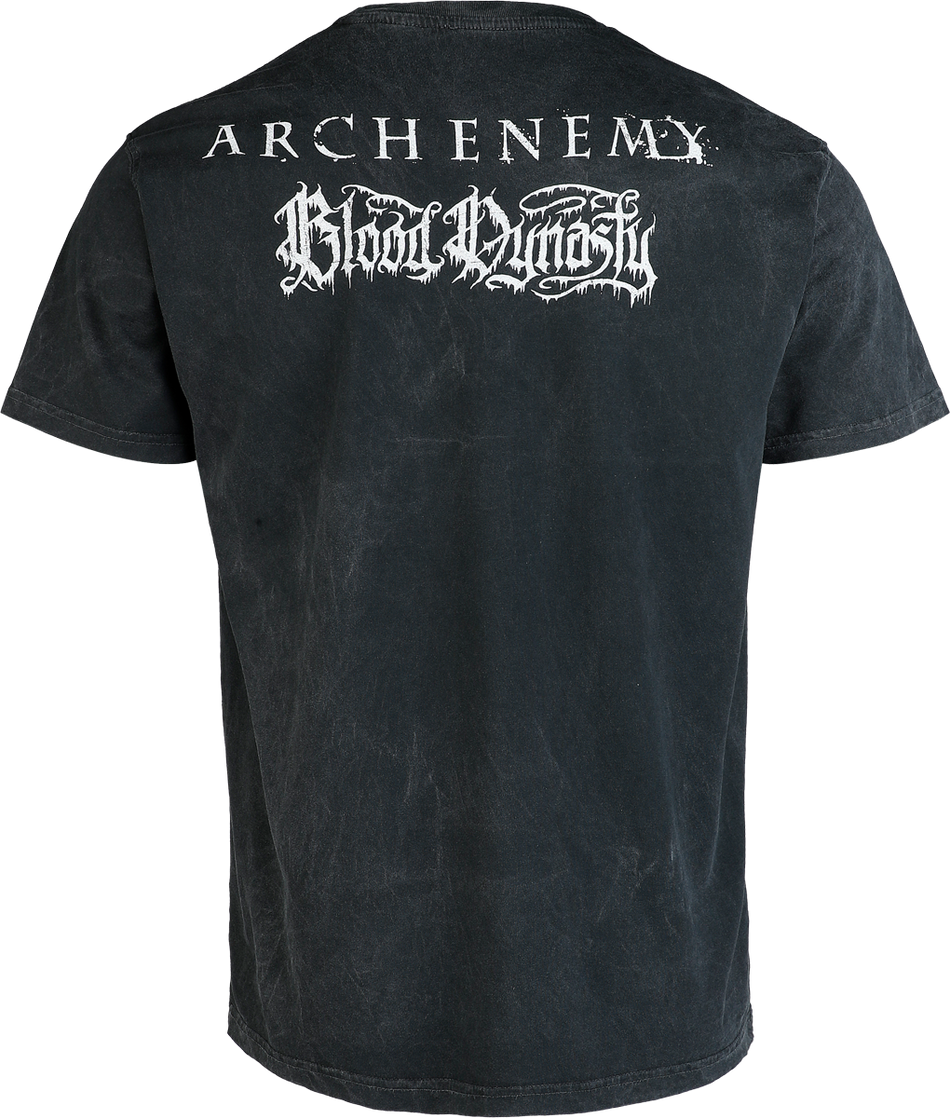 T-Shirt Manches courtes  de Arch Enemy - Family Cards - S à XL - pour Homme - gris - Arch Enemy - View 2