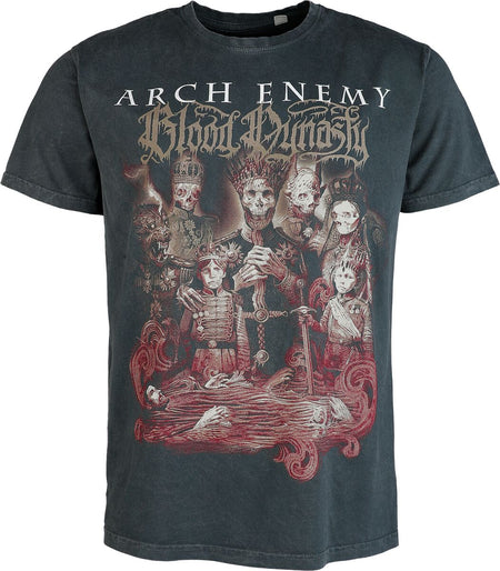 T-Shirt Manches courtes  de Arch Enemy - Bloody Family - S à 4XL - pour Homme - gris foncé - Arch Enemy