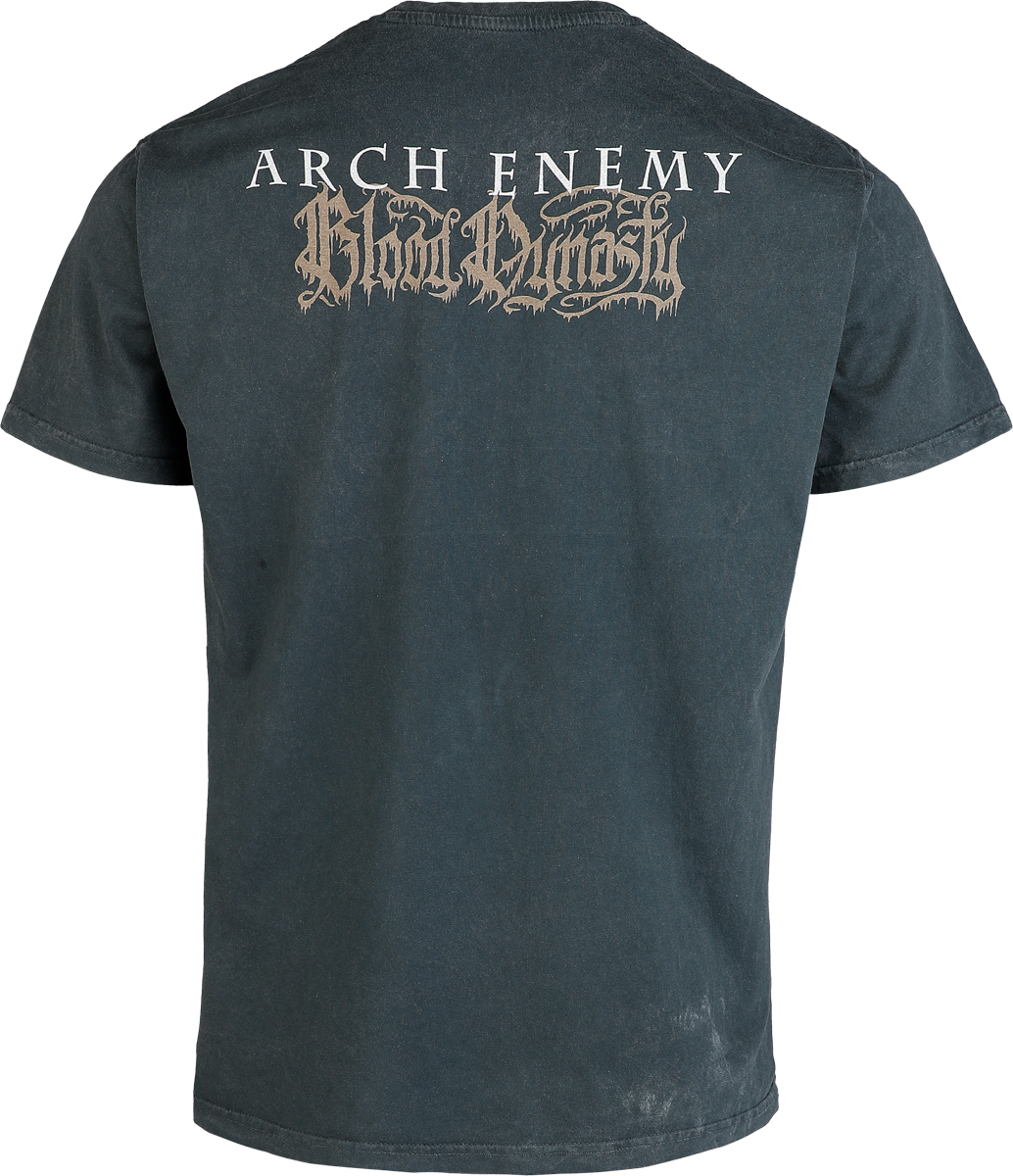 T-Shirt Manches courtes  de Arch Enemy - Bloody Family - S à 4XL - pour Homme - gris foncé - Arch Enemy - View 2