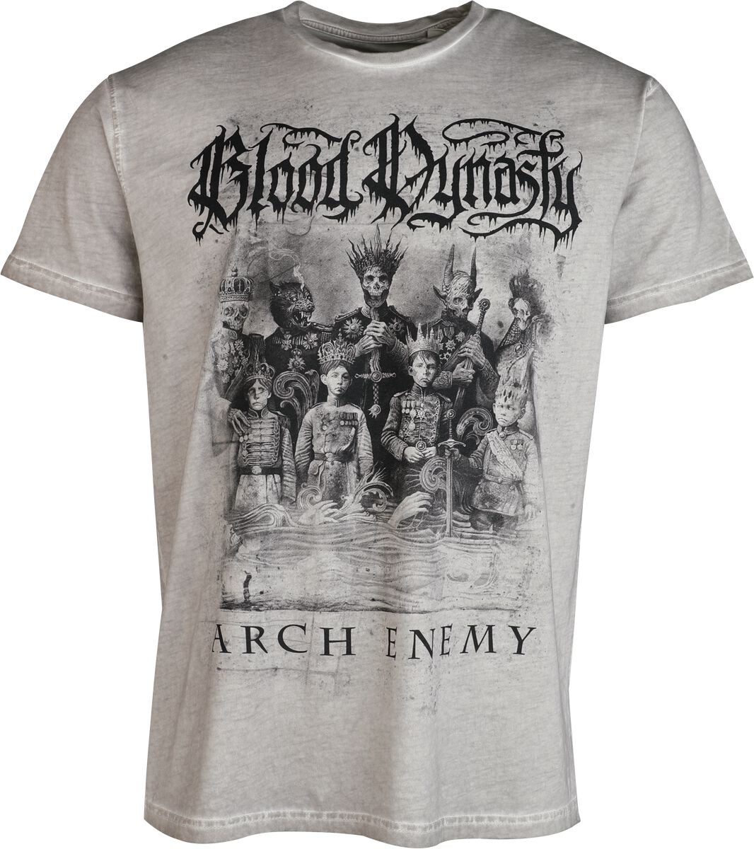 T-Shirt Manches courtes  de Arch Enemy - Family Picture - S à 4XL - pour Homme - gris clair - Arch Enemy