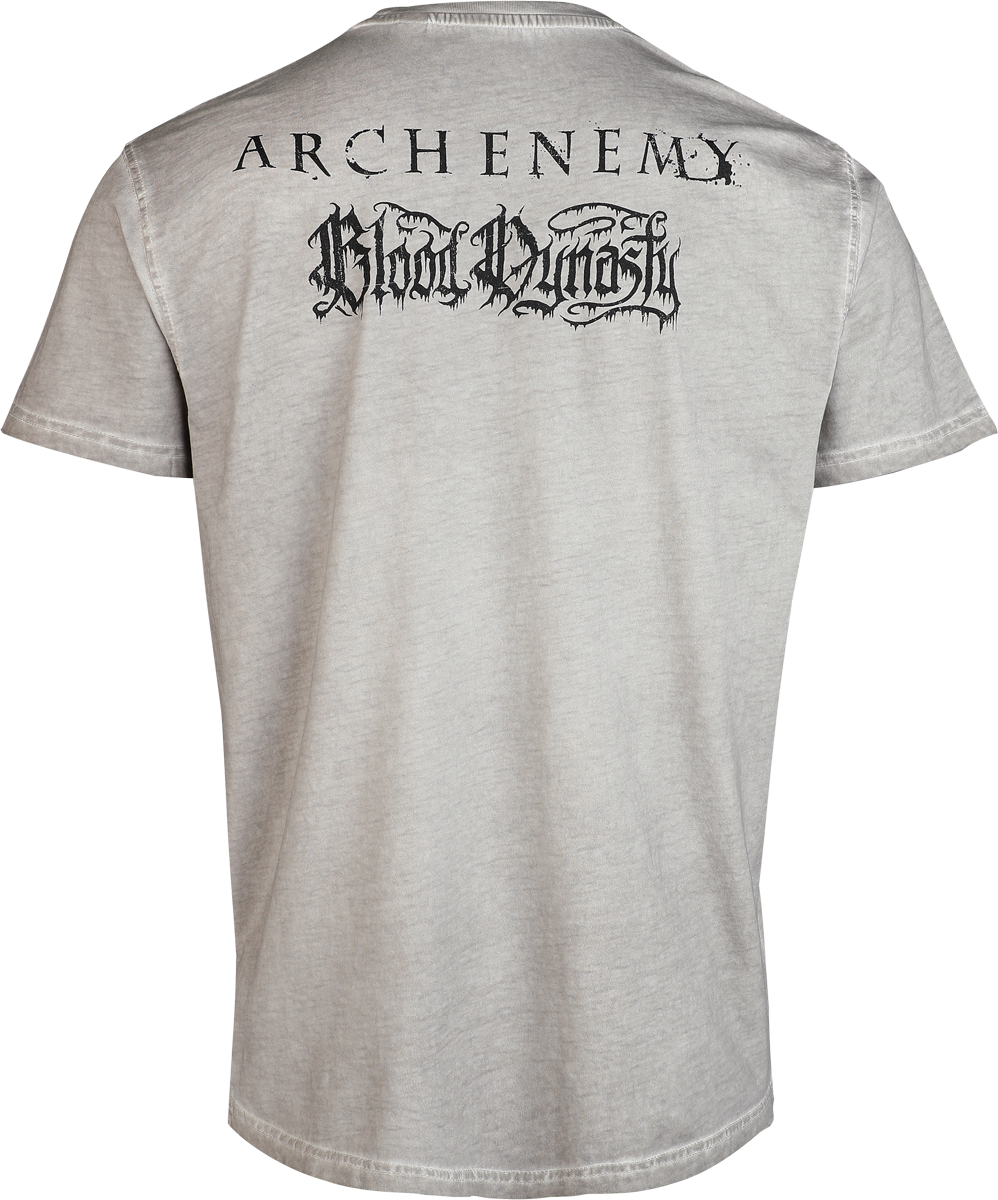 T-Shirt Manches courtes  de Arch Enemy - Family Picture - S à 4XL - pour Homme - gris clair - Arch Enemy - View 2