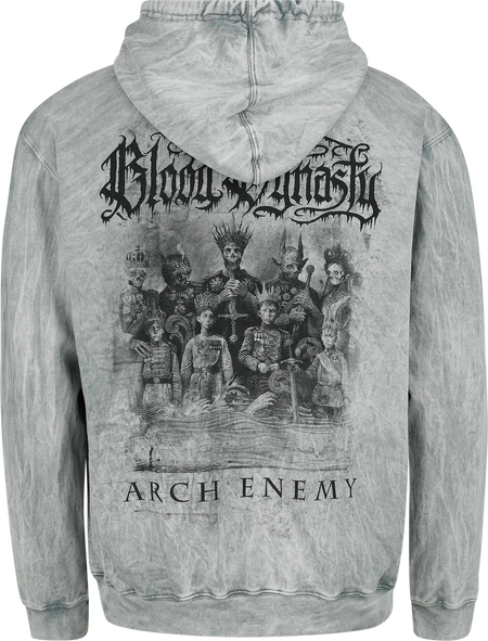 Sweat-shirt à capuche  de Arch Enemy - Family Picture - S à XXL - pour Homme - gris clair - Arch Enemy - View 2