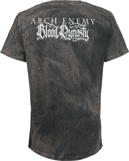 T-Shirt Manches courtes  de Arch Enemy - Bloody Wave - S à M - pour Femme - gris - Arch Enemy - View 2