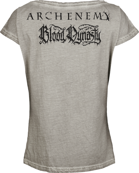 T-Shirt Manches courtes  de Arch Enemy - Family Picture - S à 4XL - pour Femme - gris clair - Arch Enemy - View 2