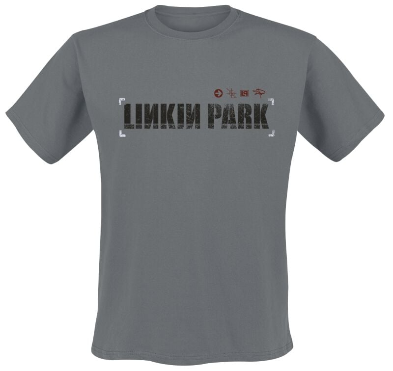 T-Shirt Manches courtes  de Linkin Park - Hybrid Theory - S à XXL - pour Homme - anthracite - Linkin Park