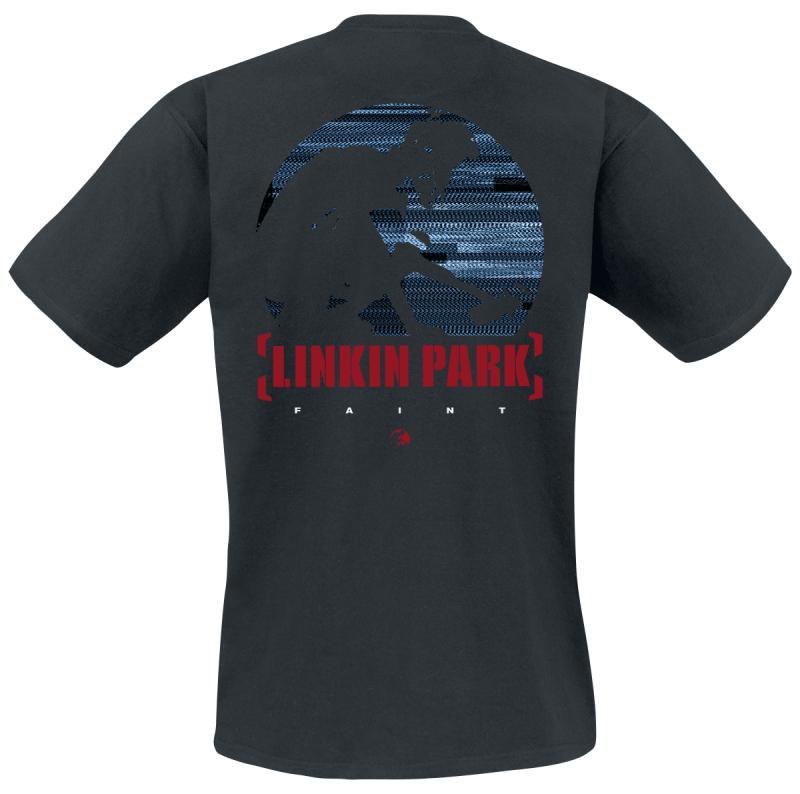 T-Shirt Manches courtes  de Linkin Park - Faint Single - S à XXL - pour Homme - noir - Linkin Park - View 2